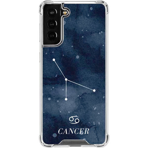Cancer Constellation Galaxy S21 FE Clear Case